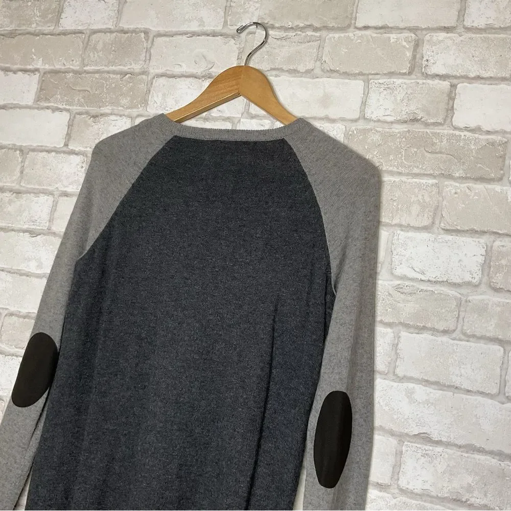 J. Crew Gray Wool & Rabbit Hair Blend Crewneck Sweater Size XS